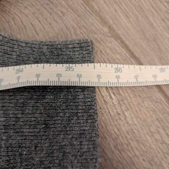 Men's RW & Co. Grey Ribbed Zip-Up Sweater - Picture 6 of 8